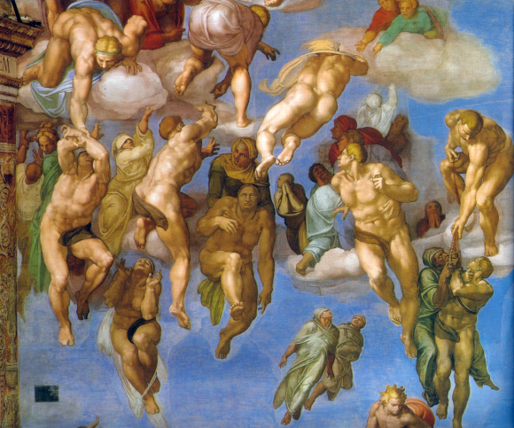 esfera lino luces El juicio final de la Capilla Sixtina - Michelangelo Buonarrotti - Historia  Arte (HA!)