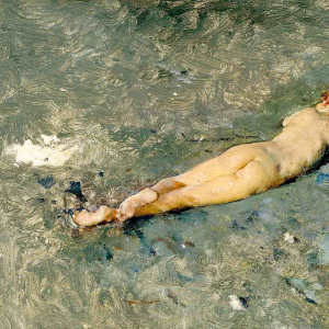Desnudo en la playa de Portici