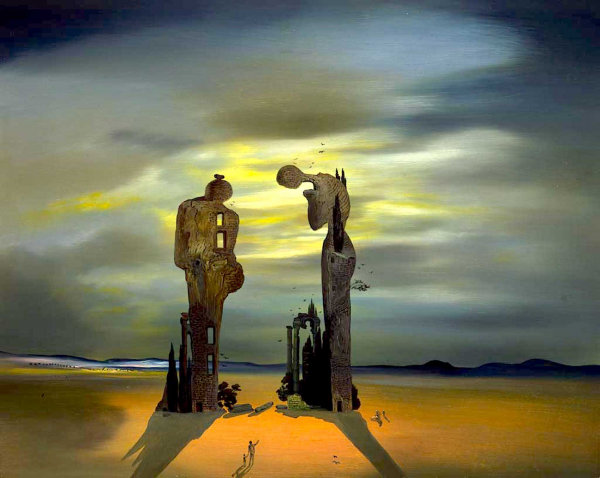 cohete Problema querido Reminiscencia Arqueológica Del Angelus De Millet - Salvador Dalí - Historia  Arte (HA!)