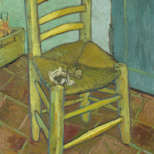 Vincent's stoel met zijn pijp