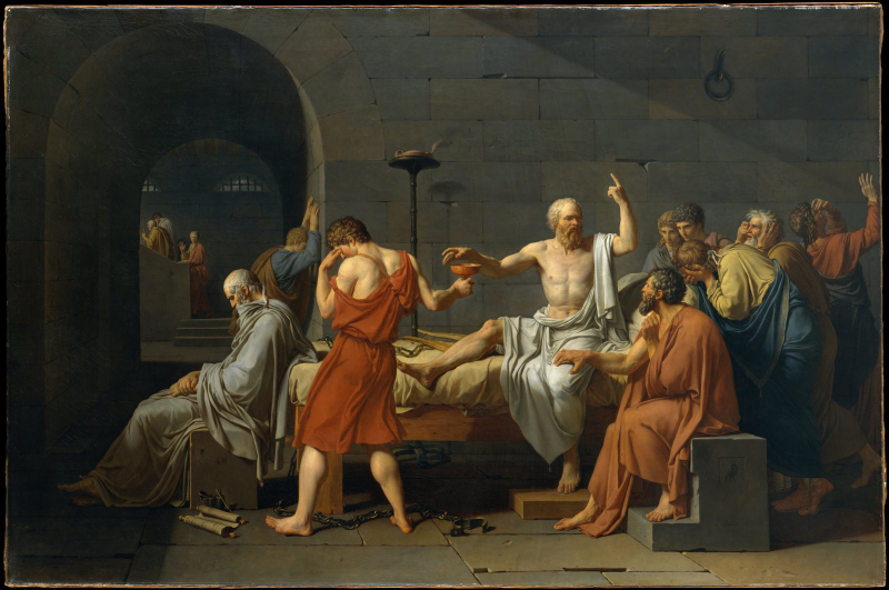 La mort du Socrate