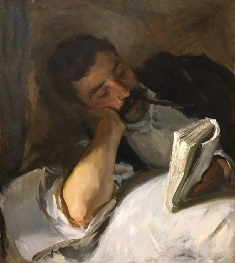 Man Reading