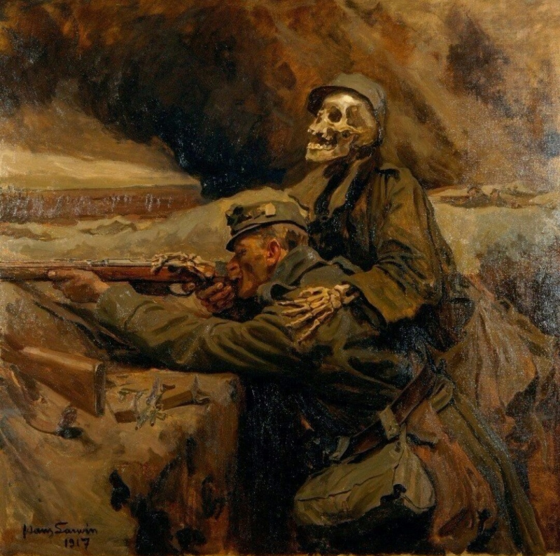 Soldat und Tod