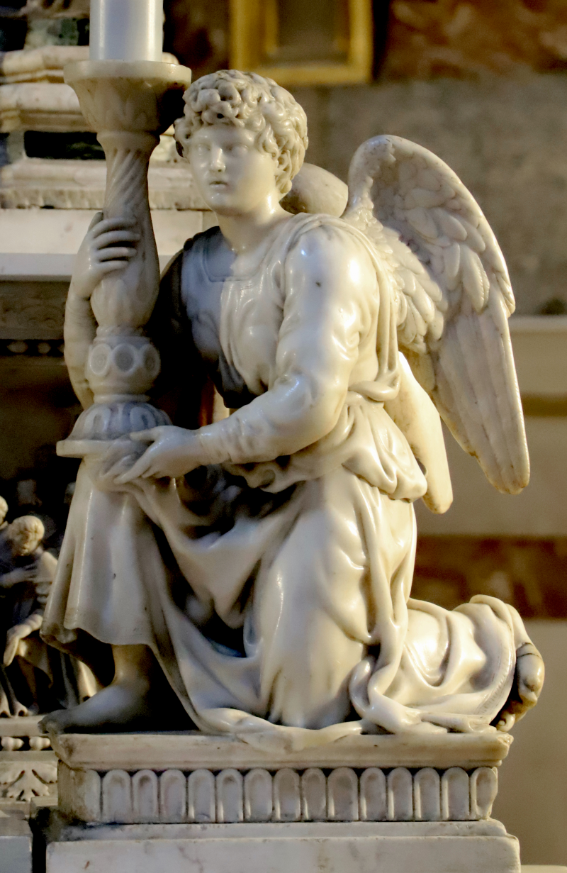 Miserable Parcialmente Deformación Ángel del Arca de Santo Domingo - Michelangelo Buonarrotti - Historia Arte  (HA!)