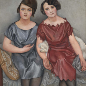 Retrato de las demoiselles Louise y Berthe Godon 