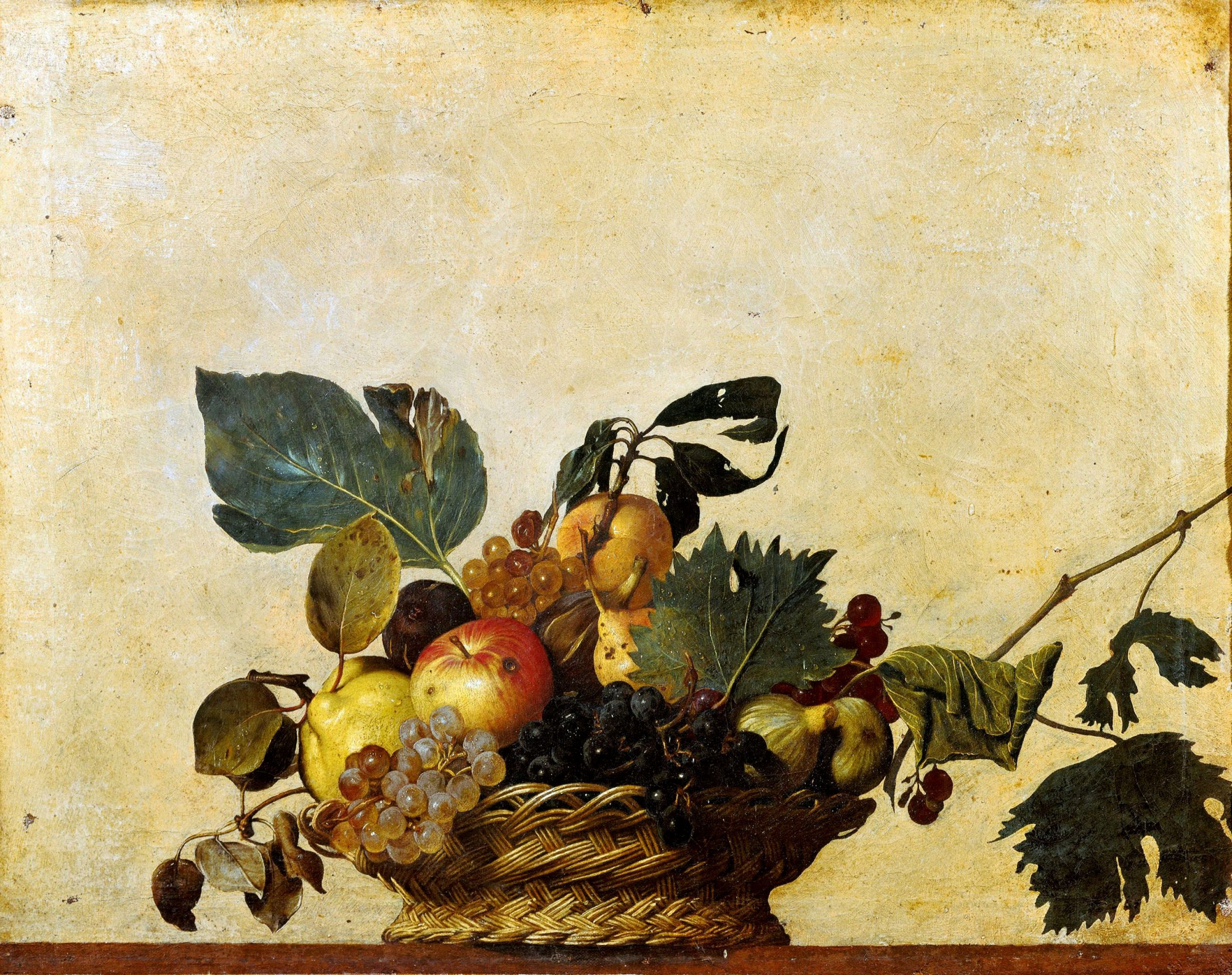 Cesta con frutas - - Historia Arte (HA!)