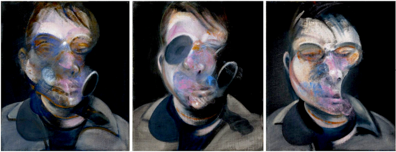Three Studies for a Self-Portrait