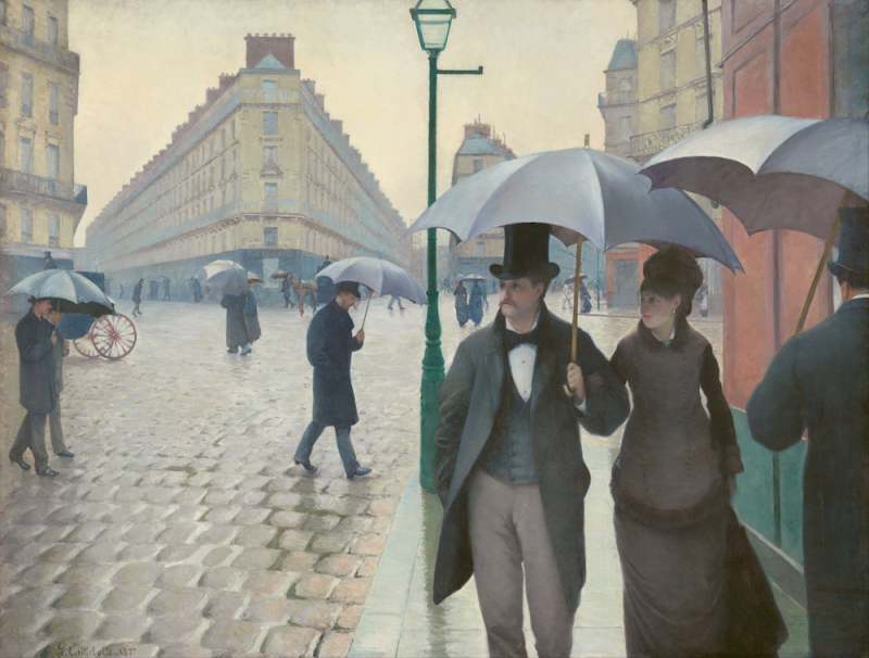 Rue de Paris, temps de pluie