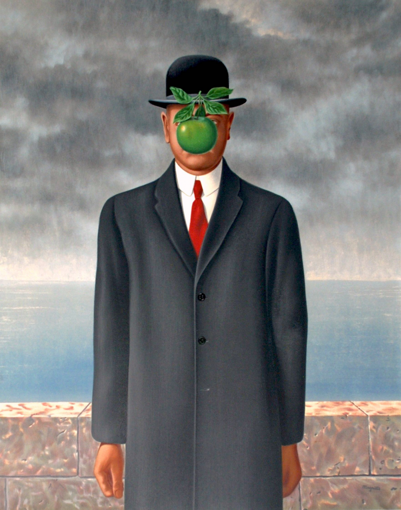 El hijo del hombre - René Magritte - Historia Arte (HA!)