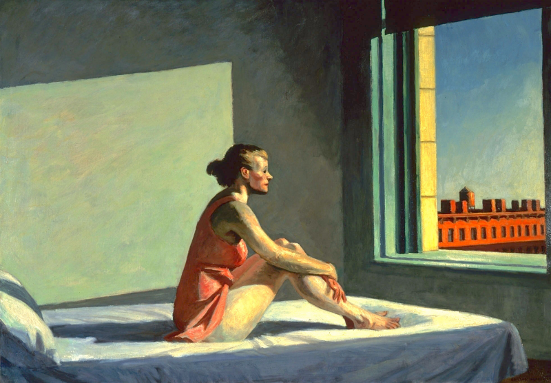 Sol de la mañana - Edward Hopper - Historia Arte (HA!)