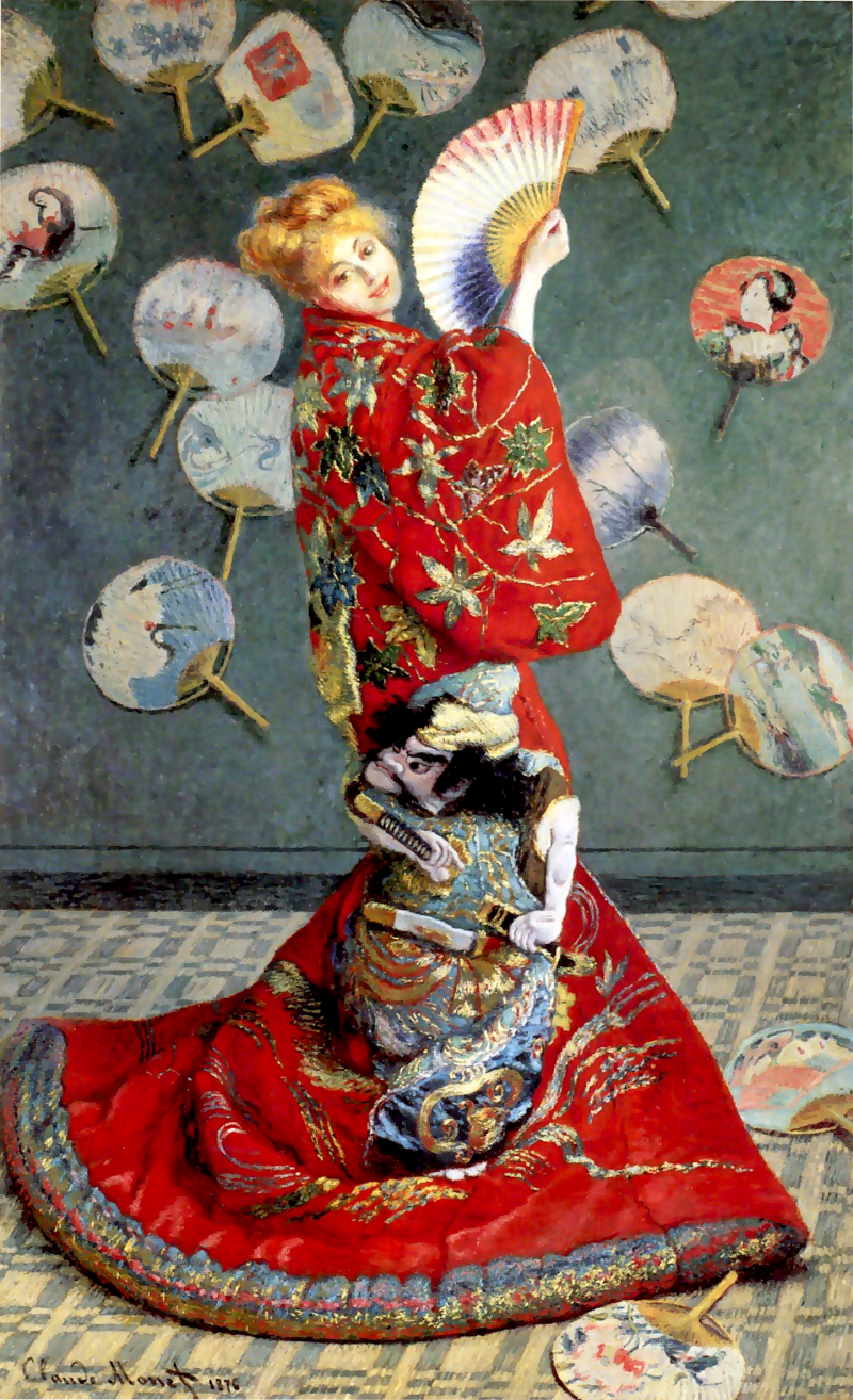 La japonesa - Claude Monet - Historia Arte (HA!)