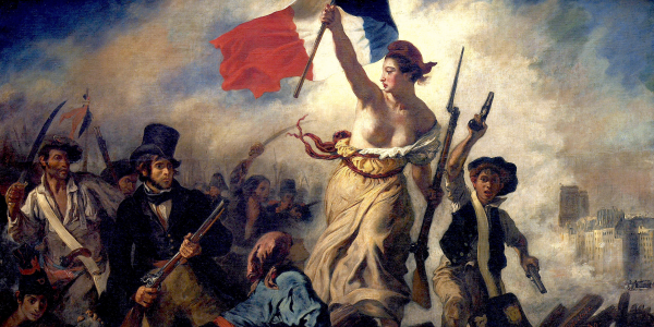 La libertad guiando al pueblo - Eugene Delacroix - Historia Arte (HA!)
