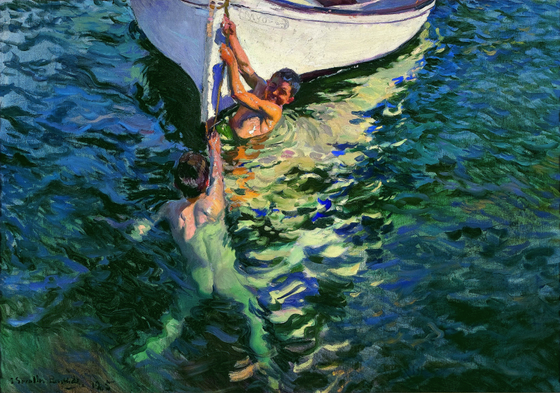 El bote blanco - Joaquín Sorolla - Historia Arte (HA!)