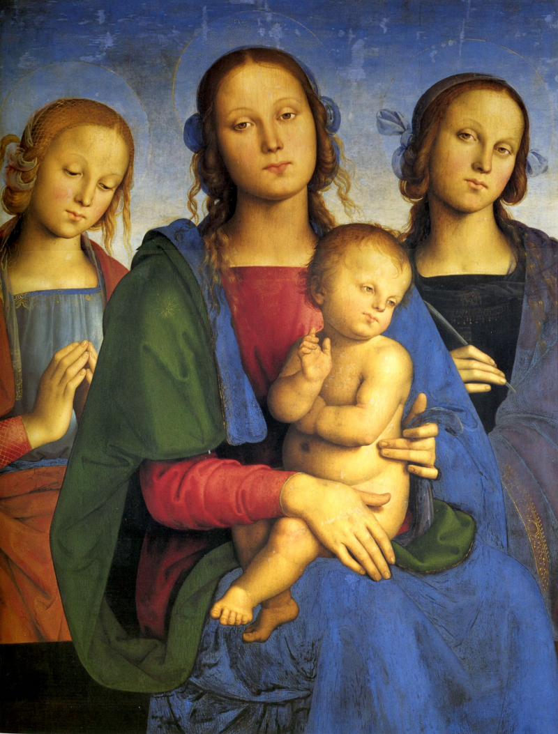 Madonna col Bambino tra Santa Rosa e Santa Caterina