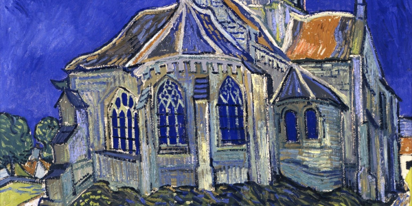La iglesia de Auvers-sur-Oise - Vincent Van Gogh - Historia Arte (HA!)