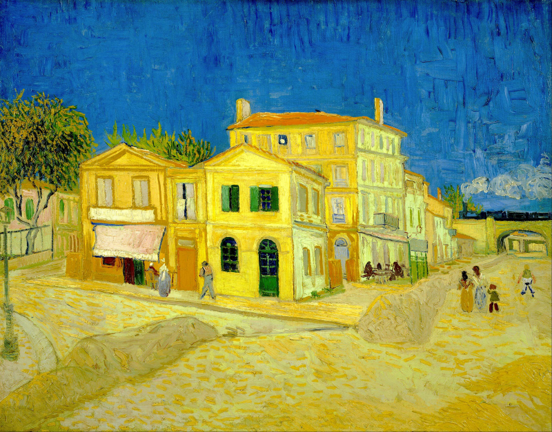 ángulo Señora Lugar de nacimiento La casa amarilla - Vincent Van Gogh - Historia Arte (HA!)